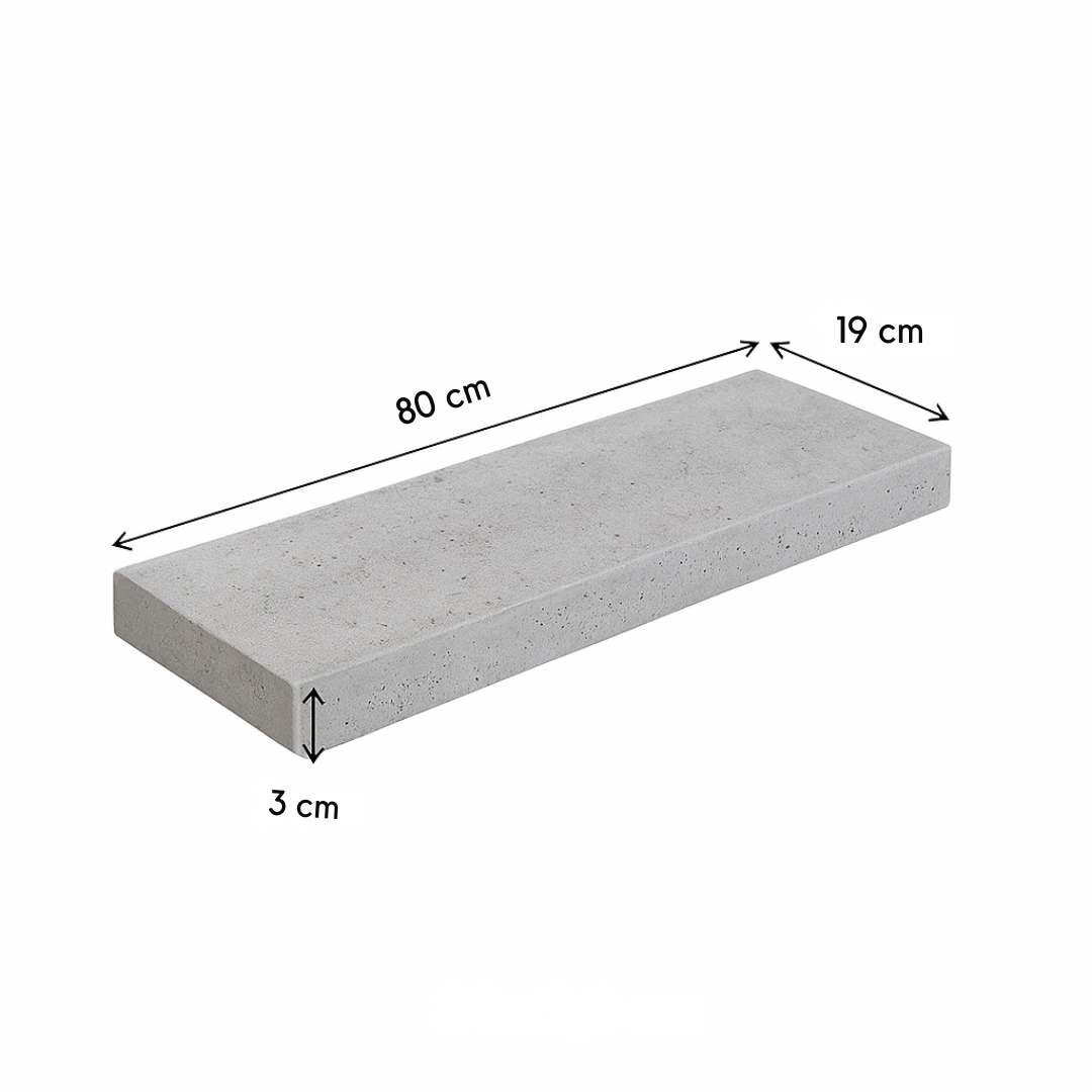 Chapim (Rufo) Reto 80x19x3 cm